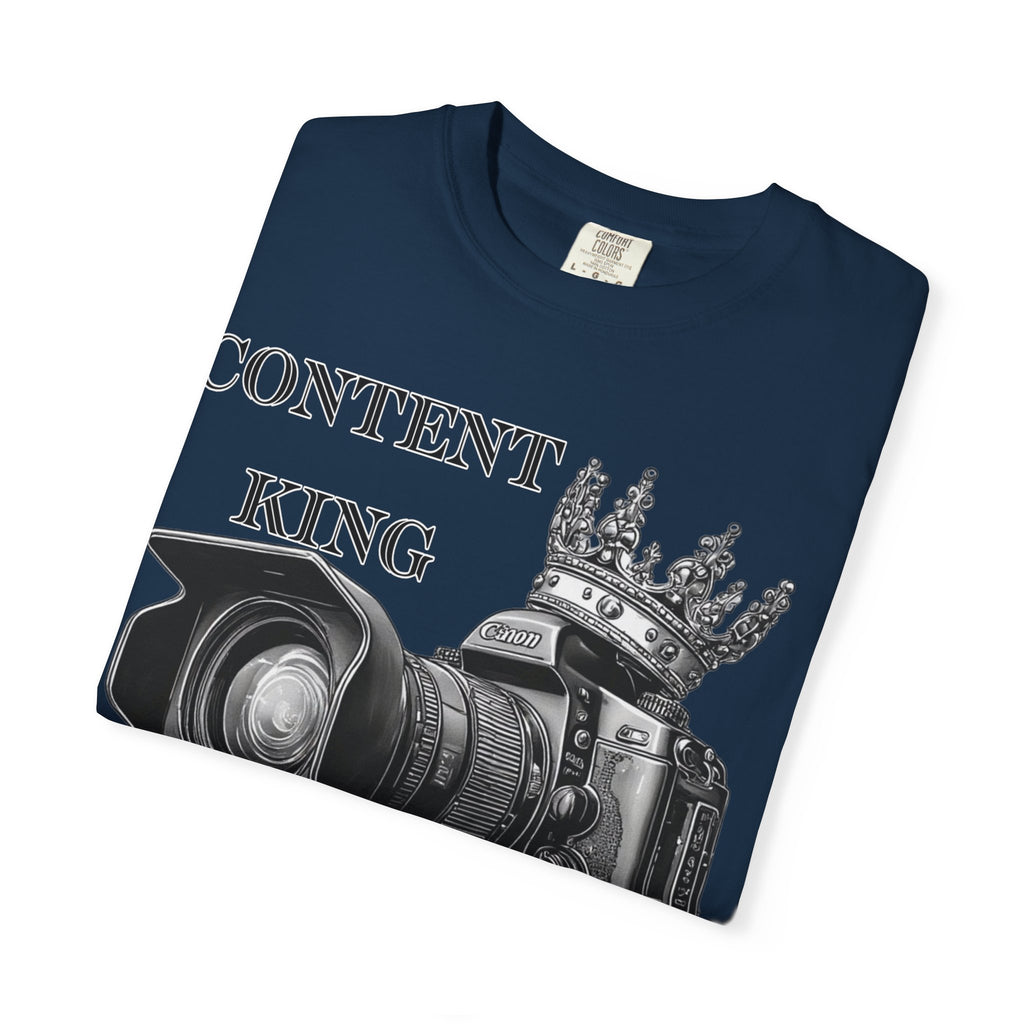 "Content King" Camera Graphic Tee