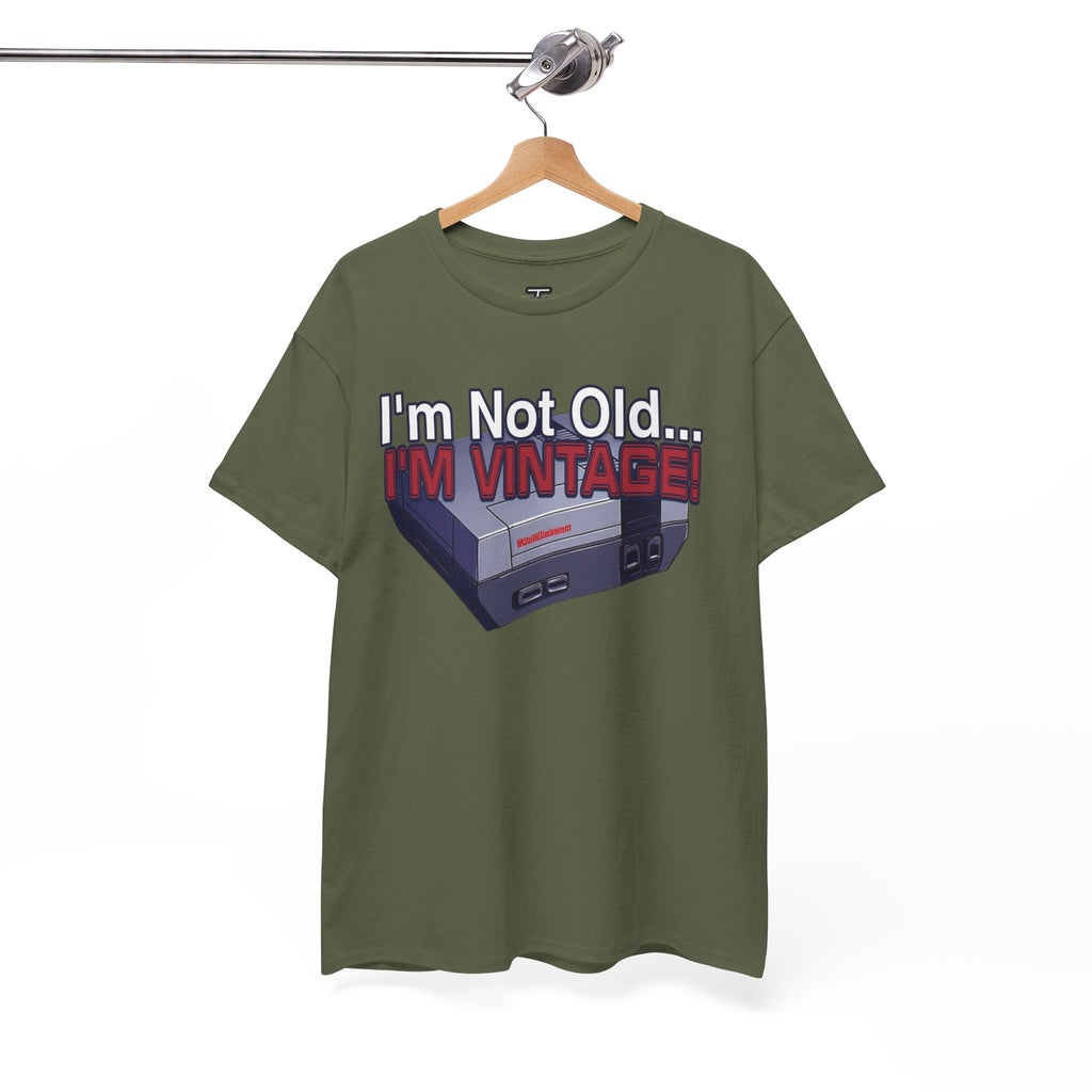 "I'm Not Old... I'm Vintage" Retro Gaming T-Shirt