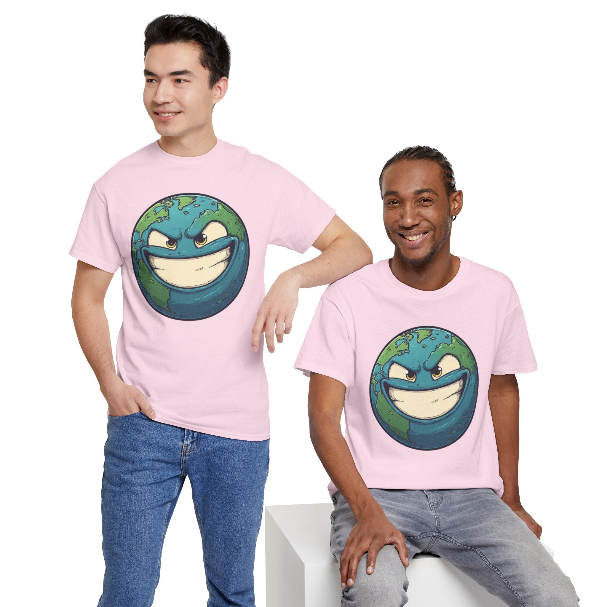 "Smirking Earth" Graphic Tee