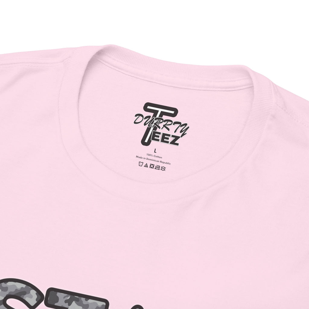 "Stay Based!" Urban Camo Graphic Tee