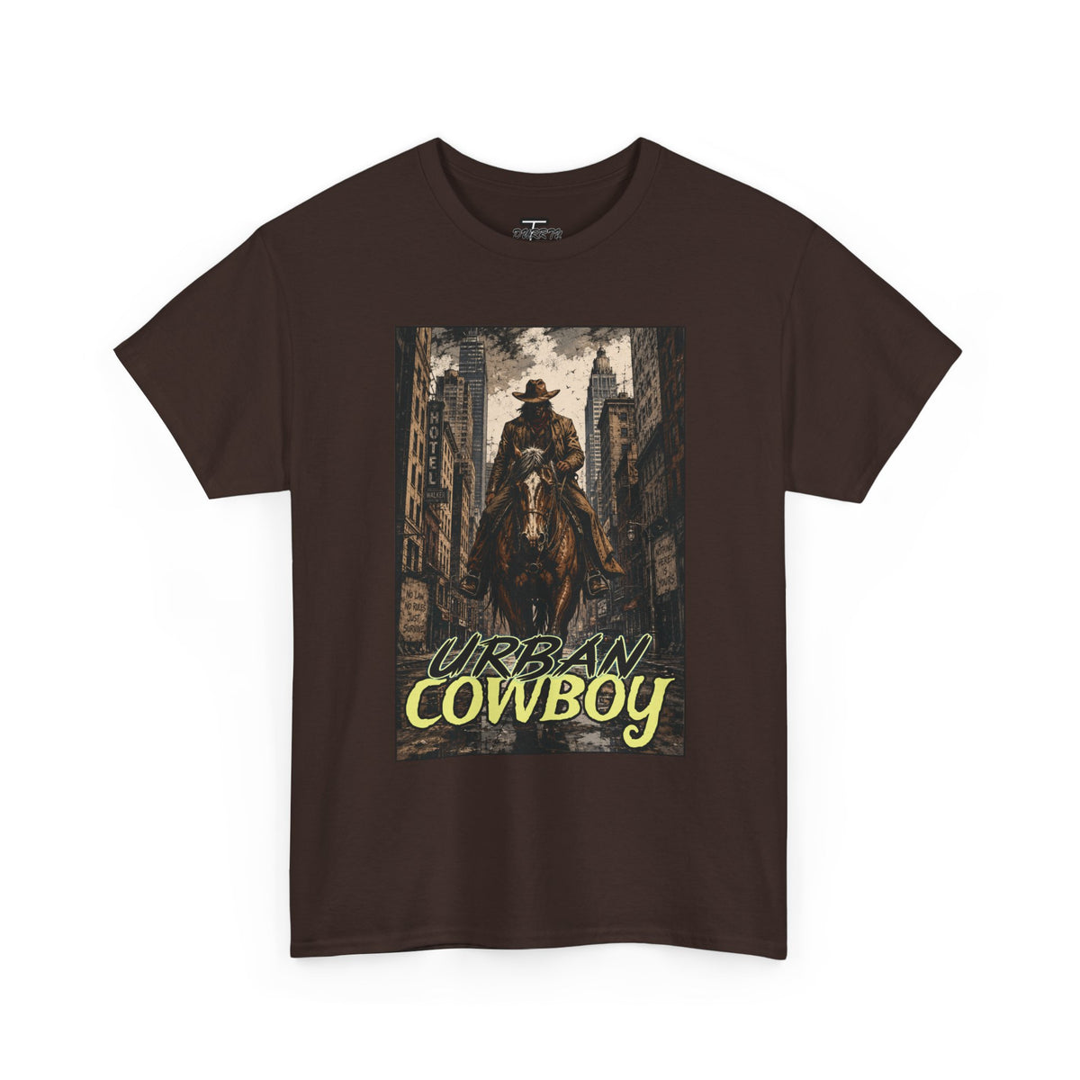 "Urban Cowboy" Retro City Cowboy Graphic Tee