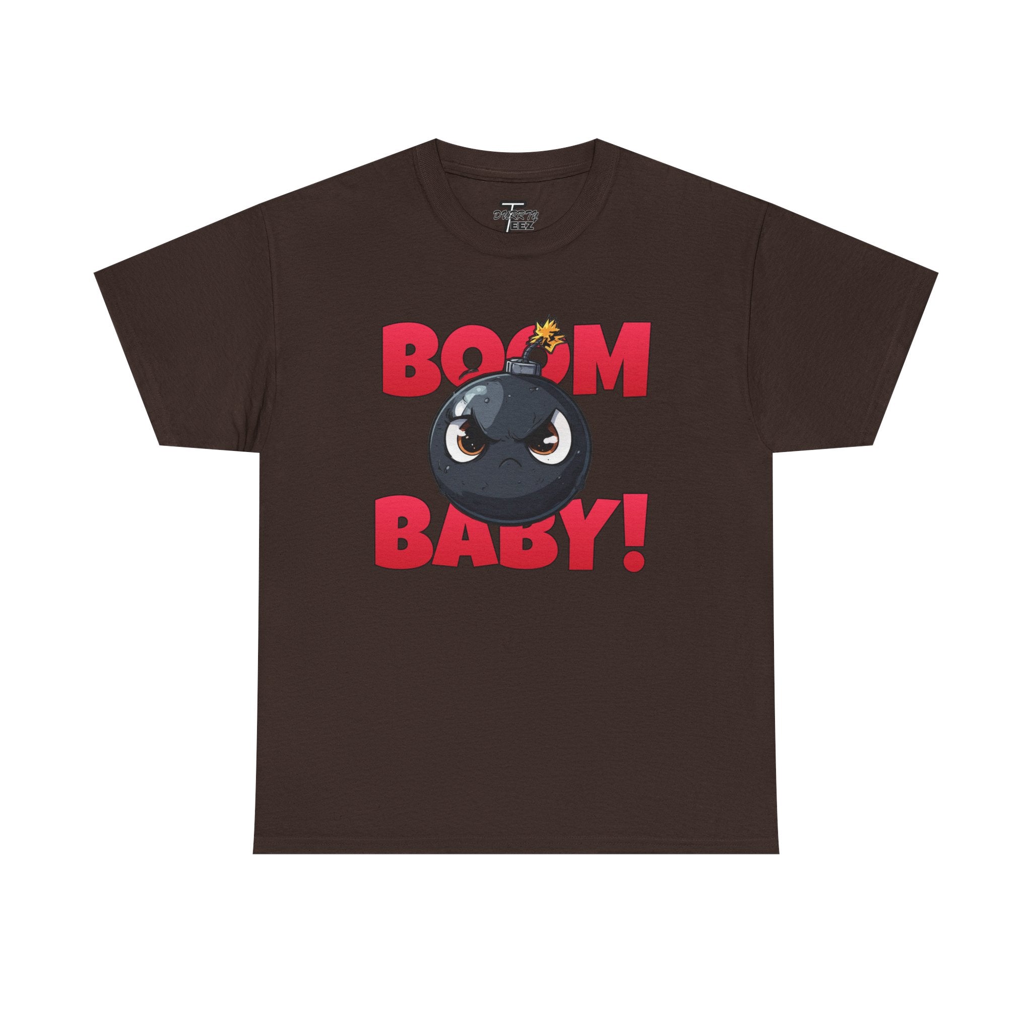 "Boom Baby!" Retro Cartoon Bomb Graphic Tee