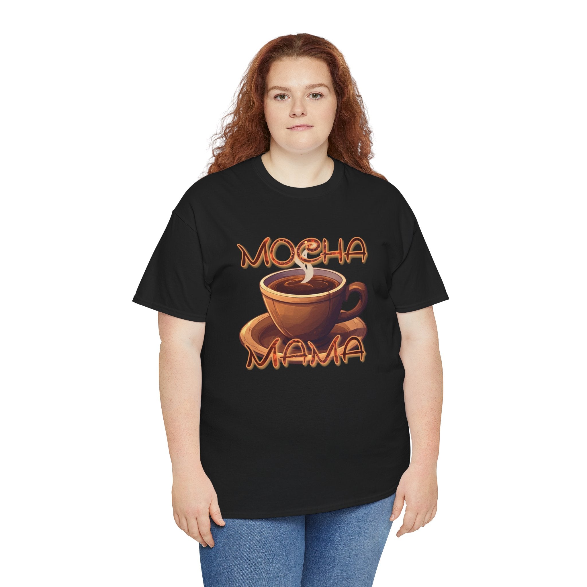"Mocha Mama" — Coffee Lover Graphic Tee