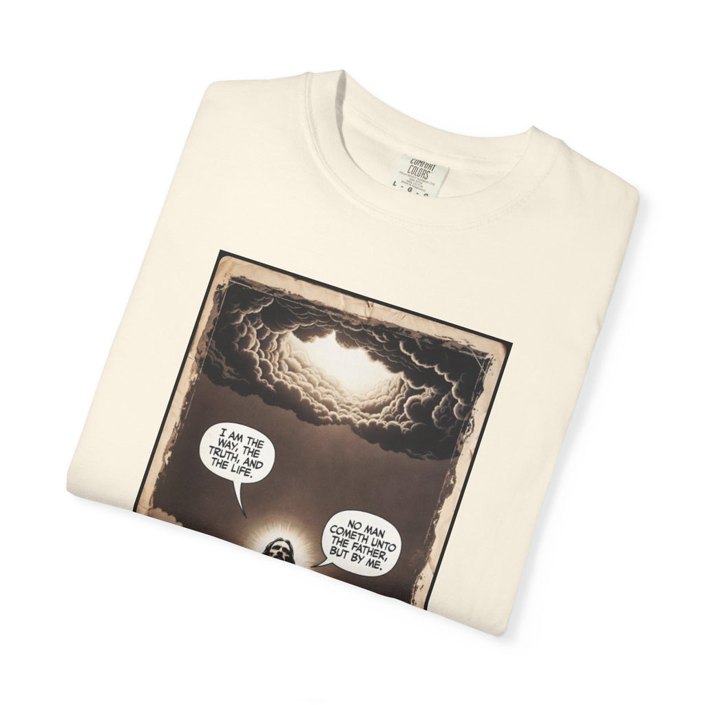 Jesus Comic Panel "I Am The Way" Graphic Tee