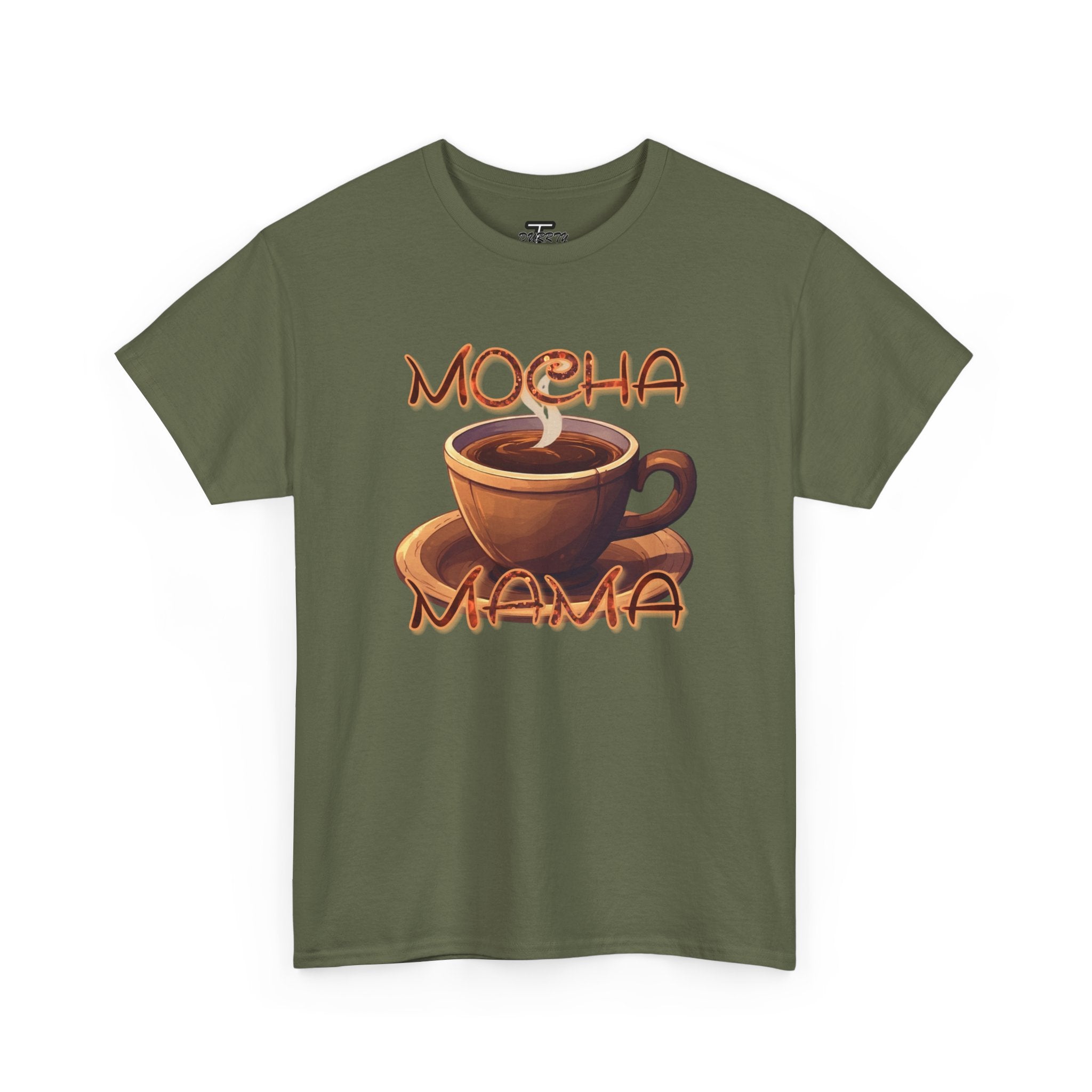 "Mocha Mama" — Coffee Lover Graphic Tee