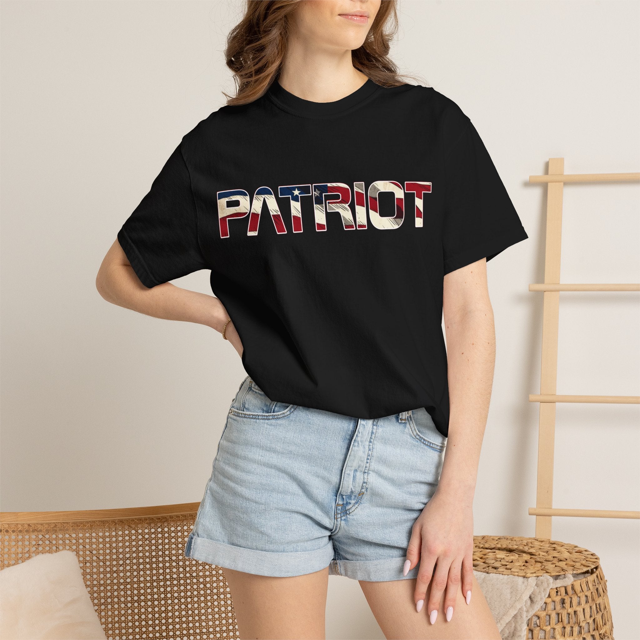 "Patriot" Flag Graphic T-Shirt - V2