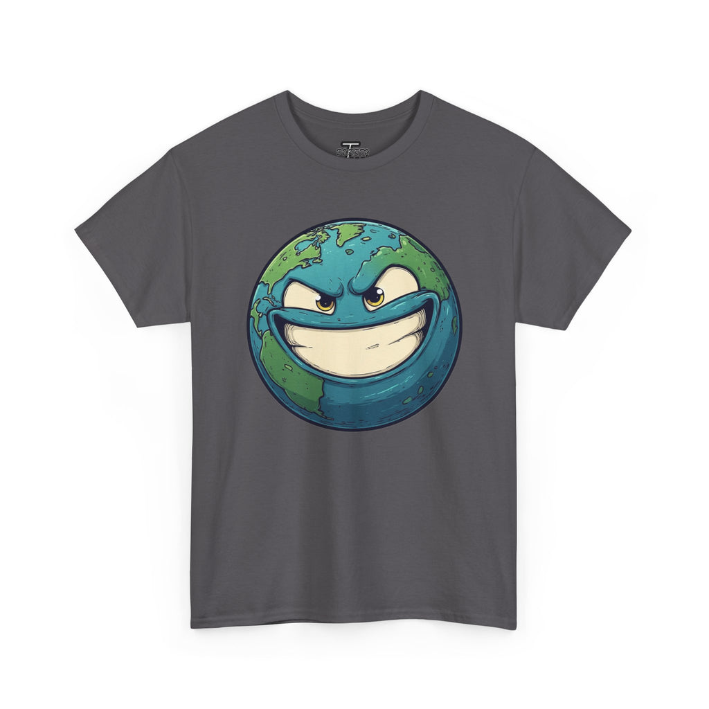 "Smirking Earth" Graphic Tee