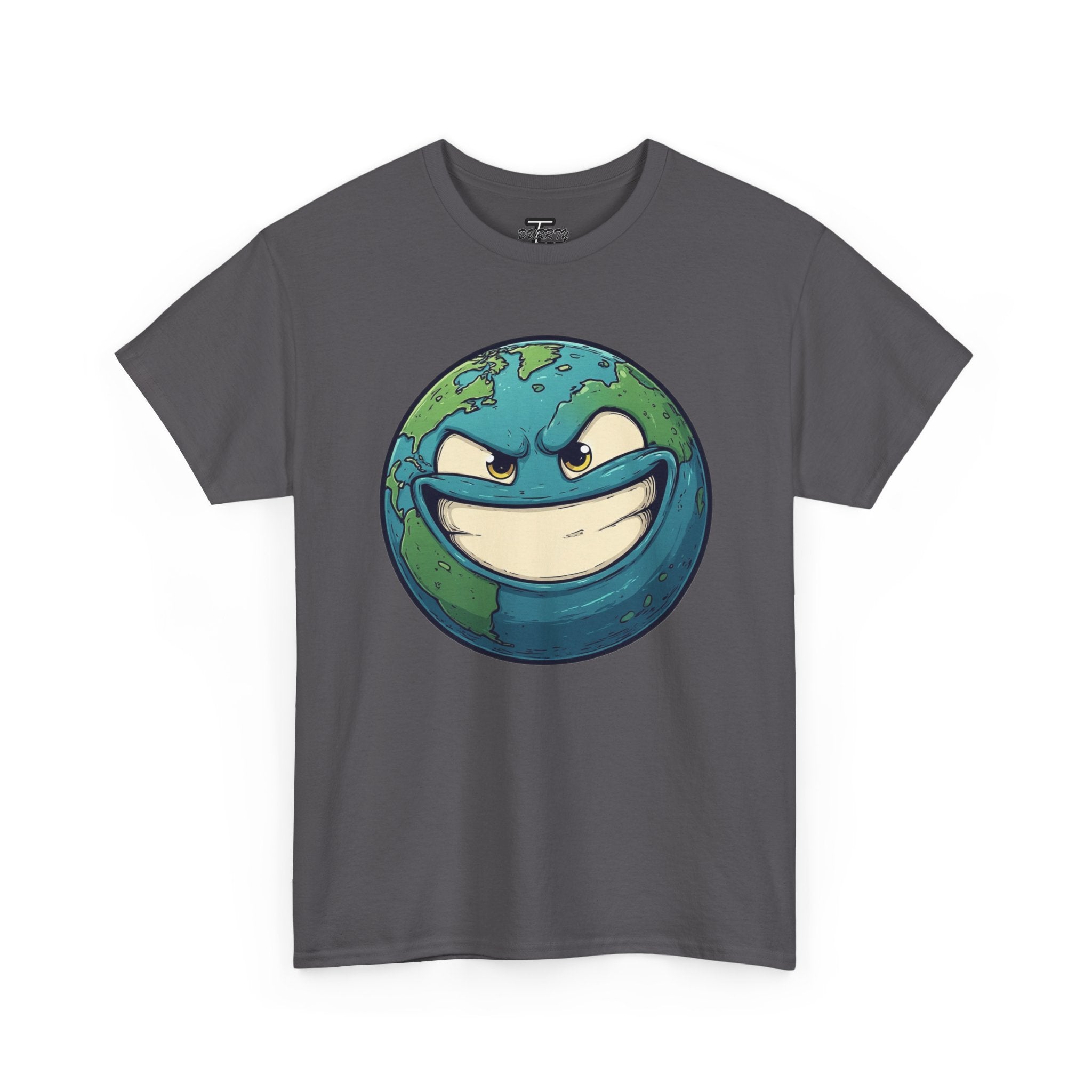 "Smirking Earth" Graphic Tee