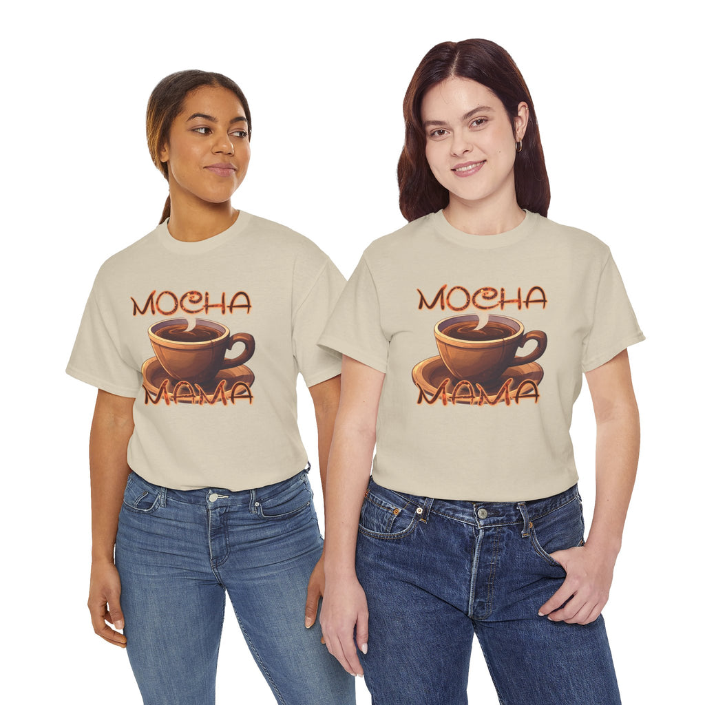 "Mocha Mama" — Coffee Lover Graphic Tee