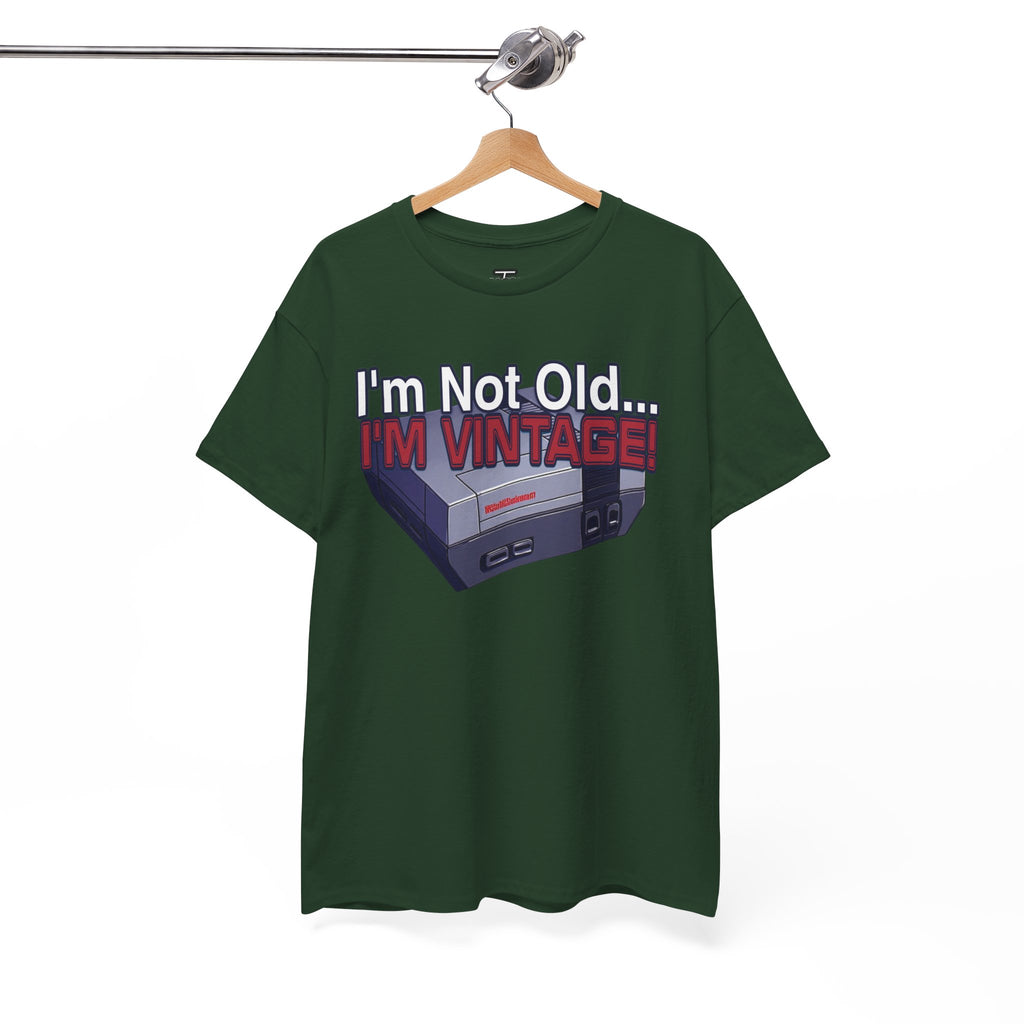 "I'm Not Old... I'm Vintage" Retro Gaming T-Shirt