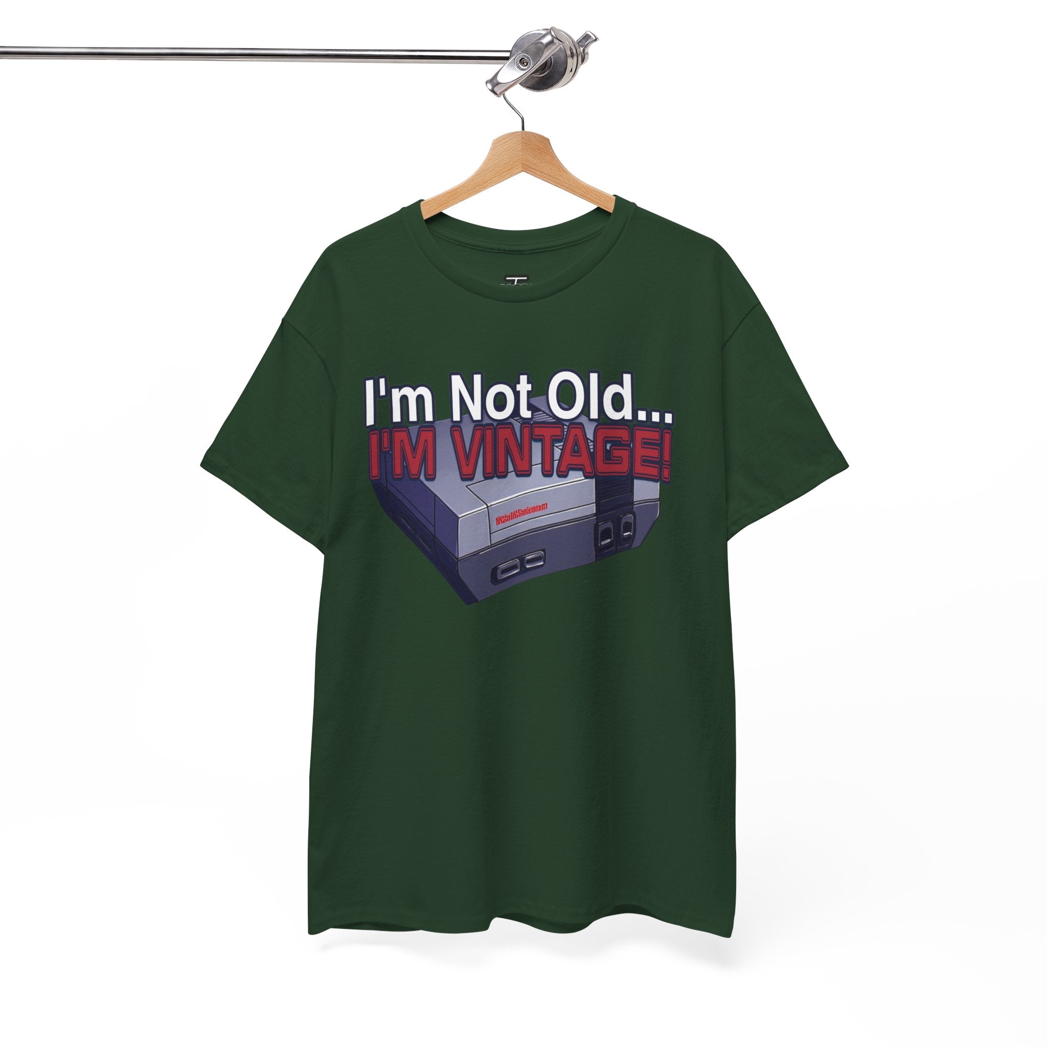 "I'm Not Old... I'm Vintage" Retro Gaming T-Shirt