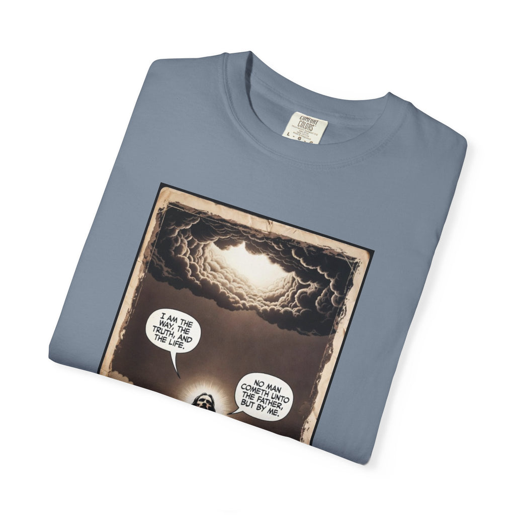 Jesus Comic Panel "I Am The Way" Graphic Tee