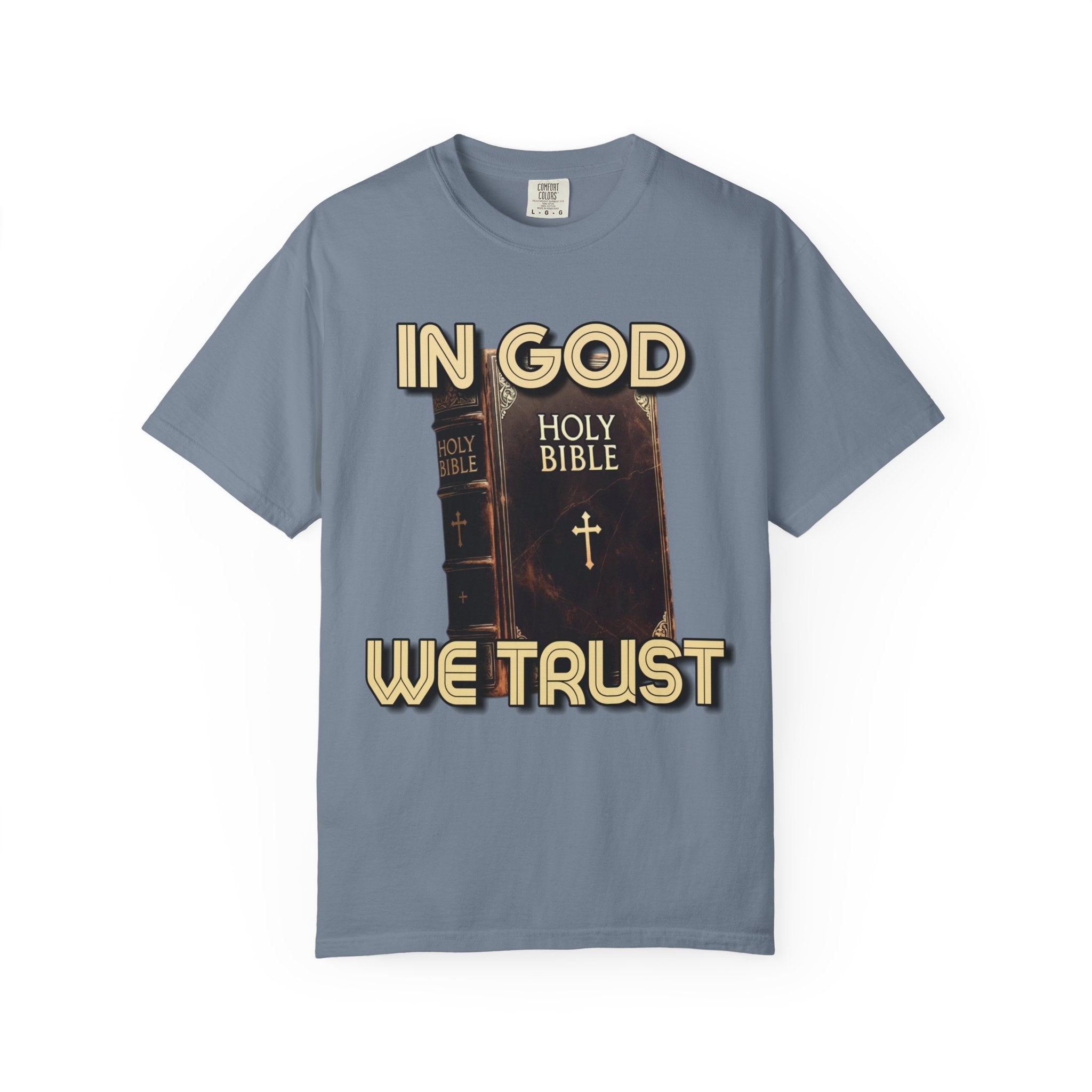 "In God We Trust" Faith Graphic Tee