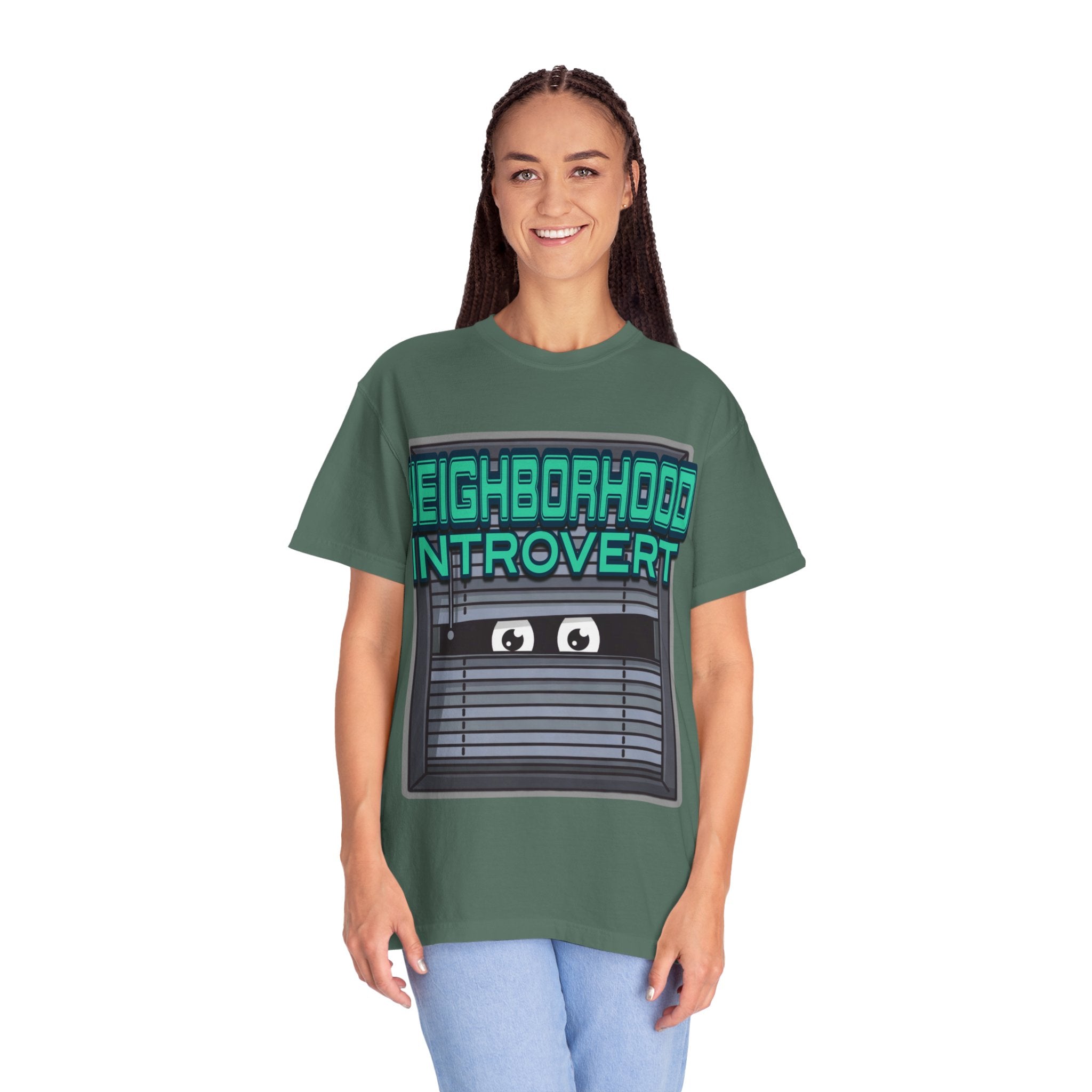 "Neighborhood Introvert" Graphic Tee V1