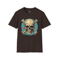 "Skull & Crossbones" Retro Pirate Skull Graphic Tee