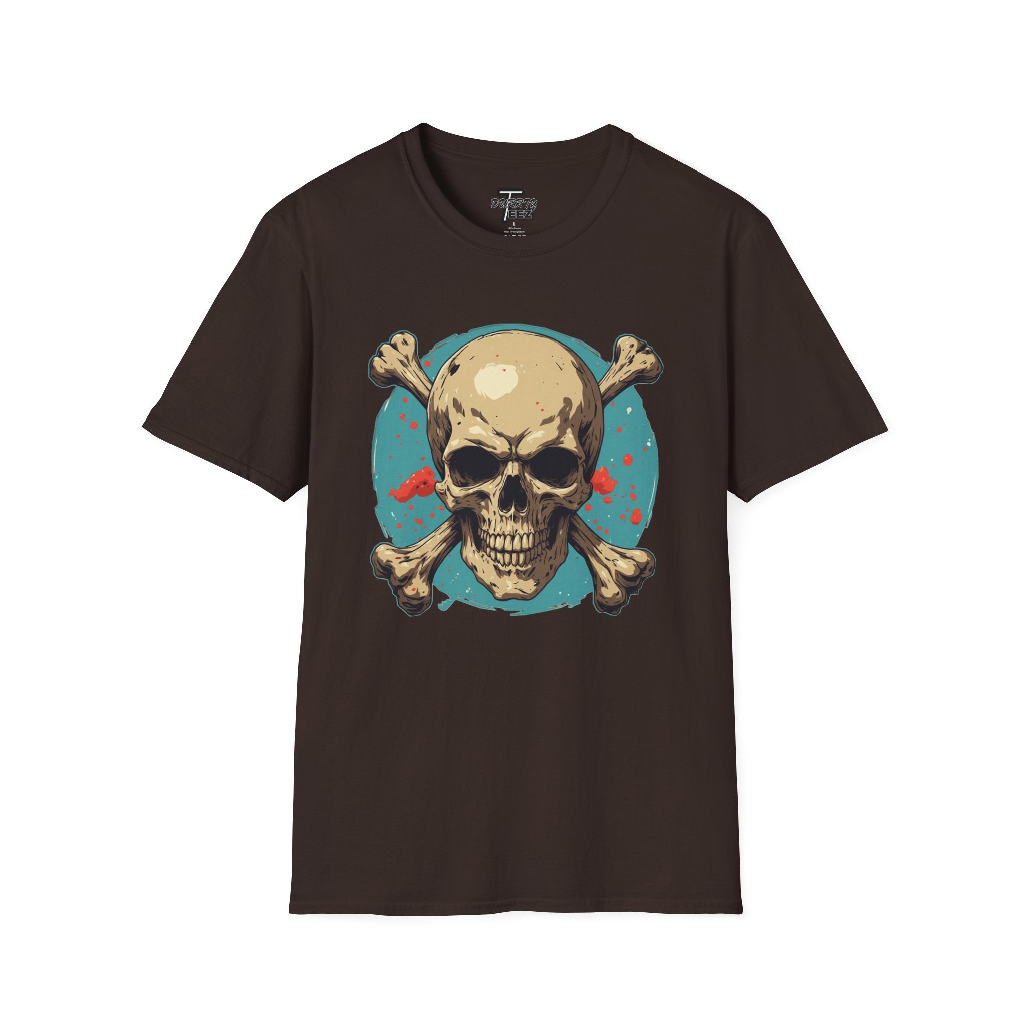 "Skull & Crossbones" Retro Pirate Skull Graphic Tee