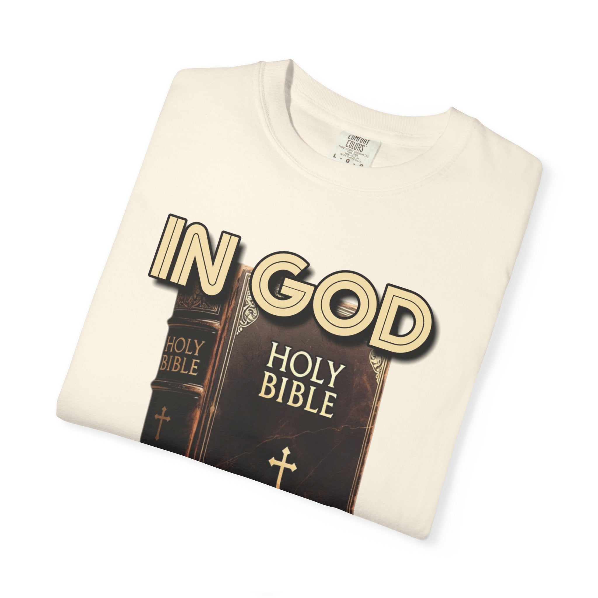 "In God We Trust" Faith Graphic Tee