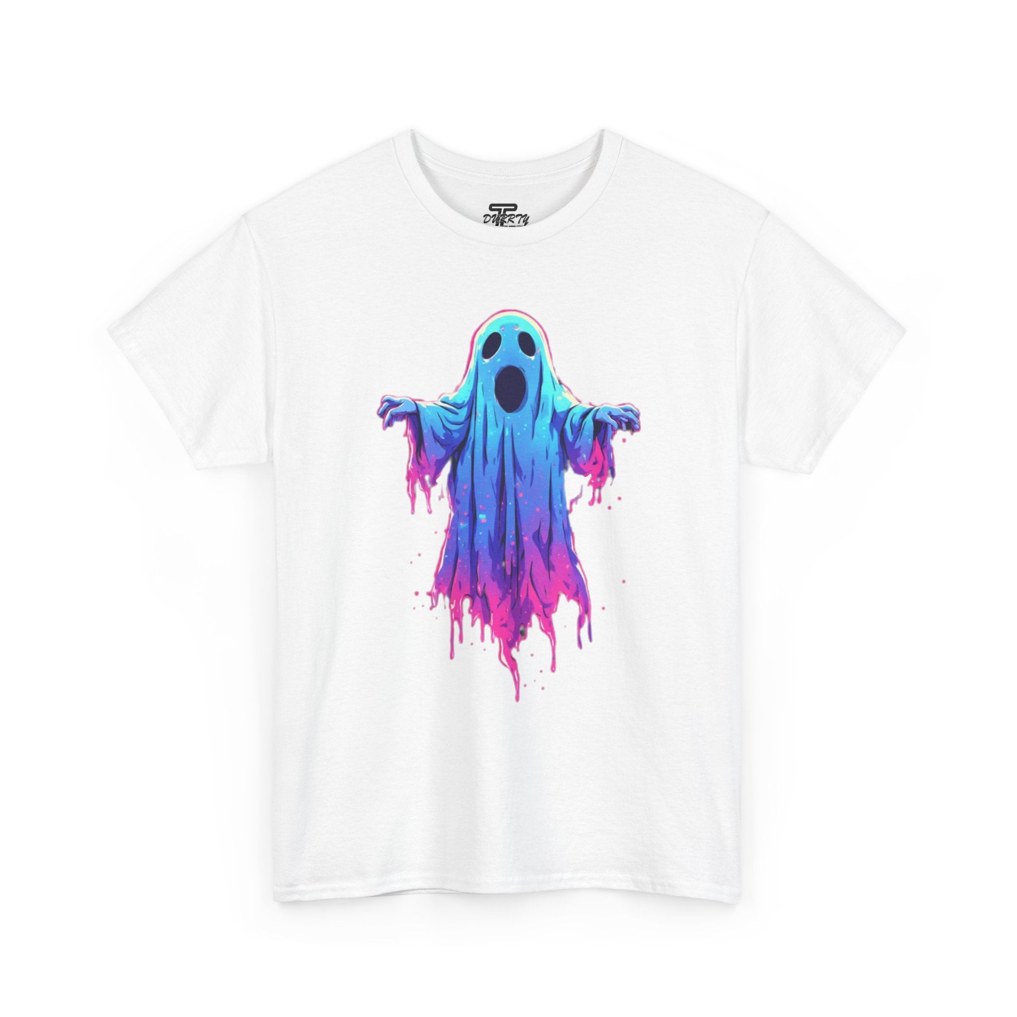 "Ghost Drip" Neon Ghost Graphic Tee