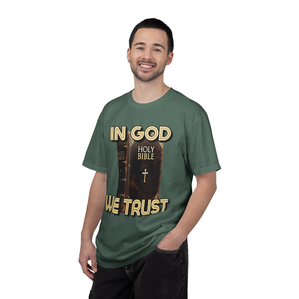 "In God We Trust" Faith Graphic Tee