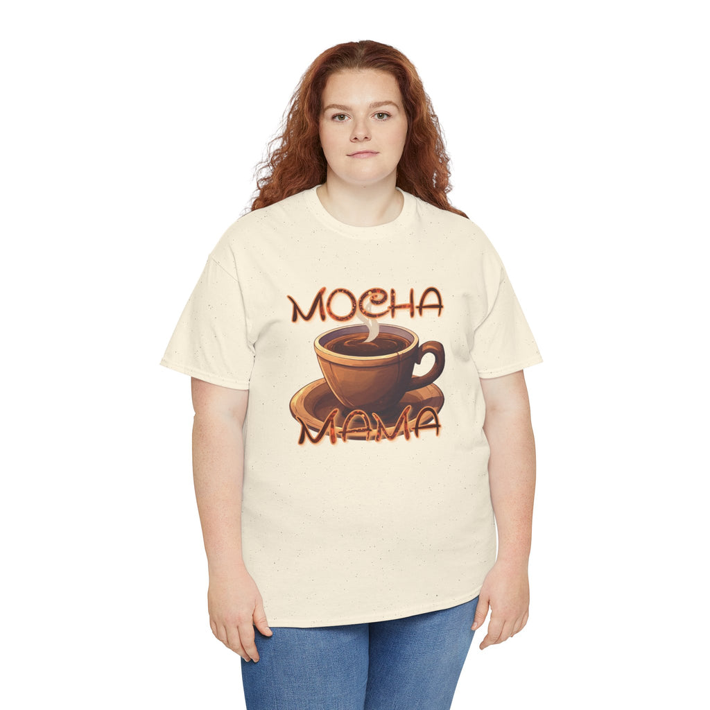 "Mocha Mama" — Coffee Lover Graphic Tee