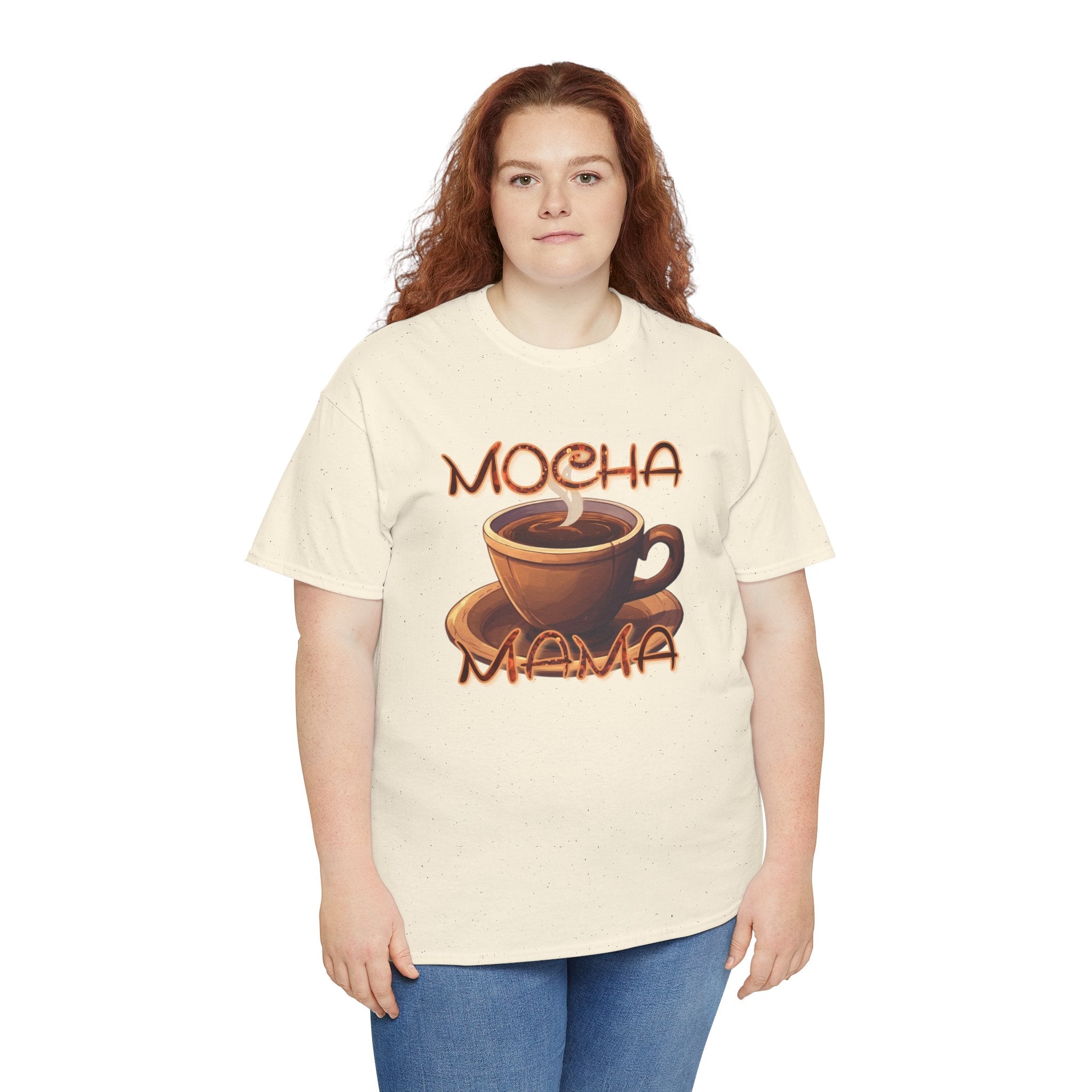 "Mocha Mama" — Coffee Lover Graphic Tee