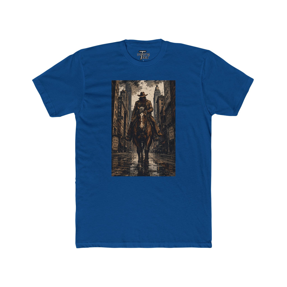 "Urban Cowboy" (No Words) Vintage Western Cowboy City Graphic Tee