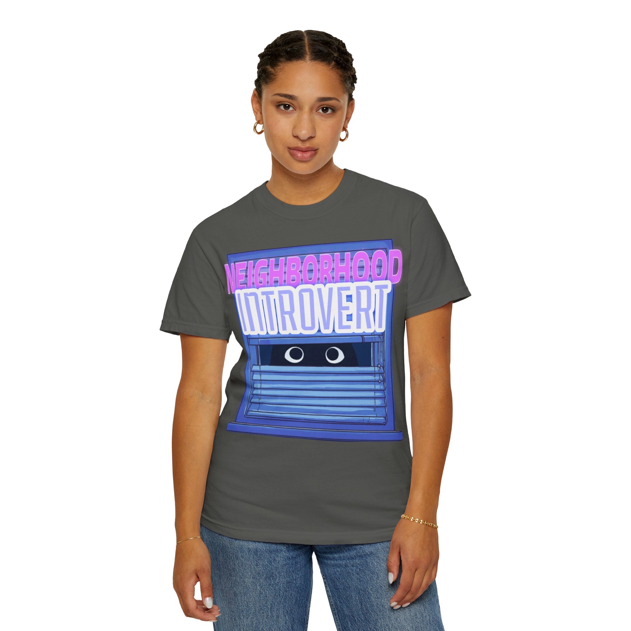 "Neighborhood Introvert" Graphic Tee V2