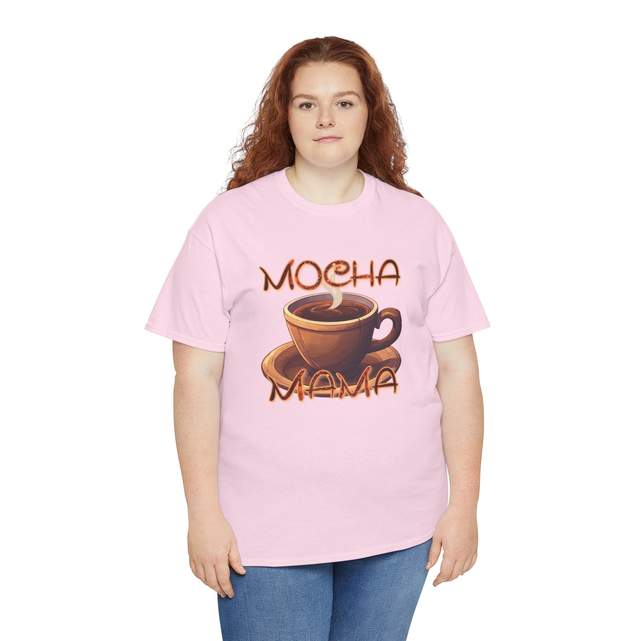 "Mocha Mama" — Coffee Lover Graphic Tee