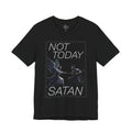 "Not Today Satan" Angel vs Demon Tug Of War Graphic Tee