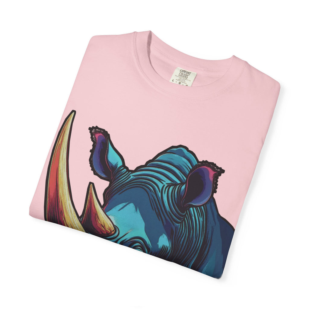 "Rhino Head" Graphic T-Shirt — Bold Animal