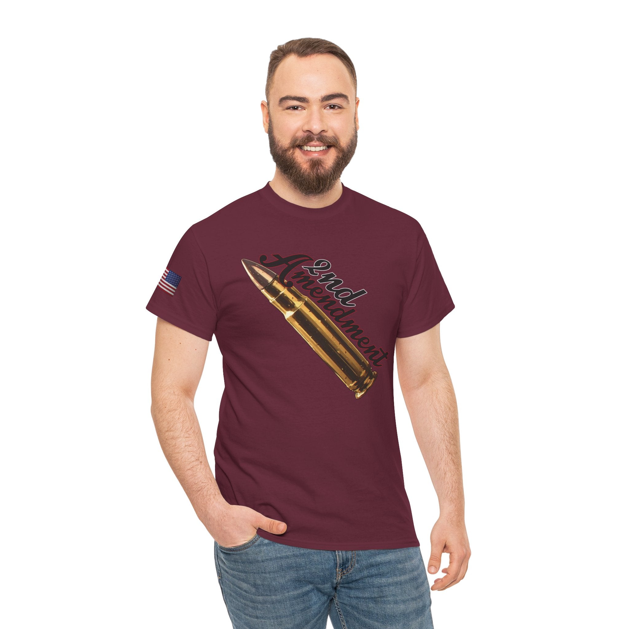 "2nd Amendment" Gun Rights Graphic Tee