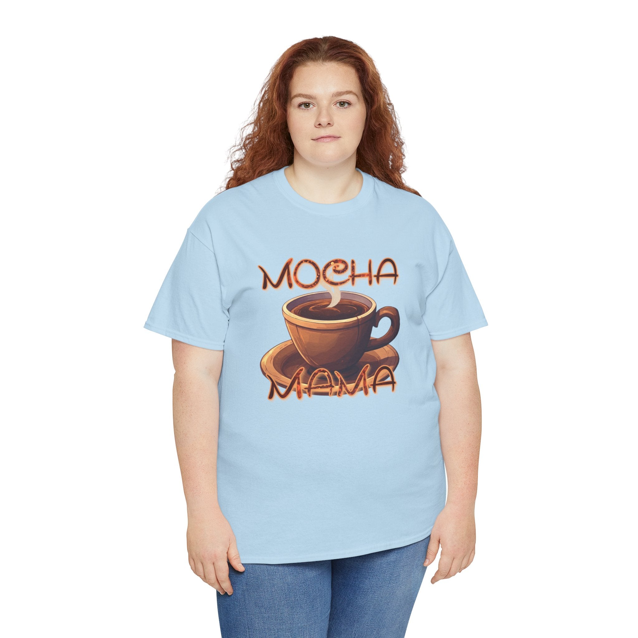 "Mocha Mama" — Coffee Lover Graphic Tee