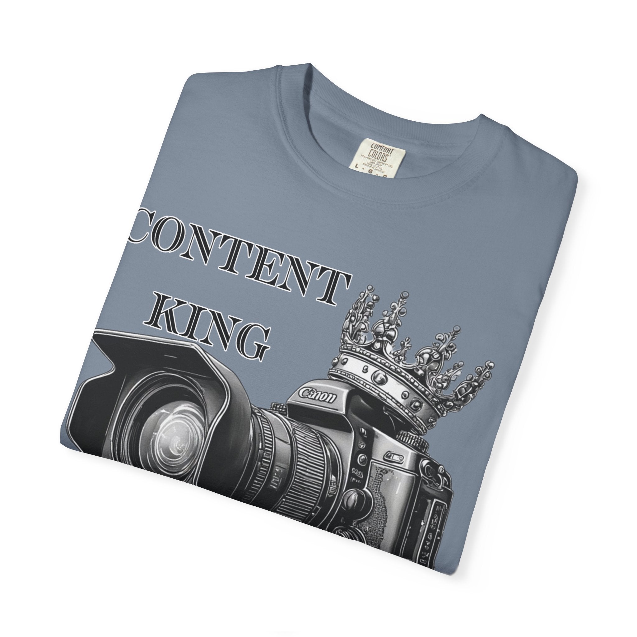 "Content King" Camera Graphic Tee