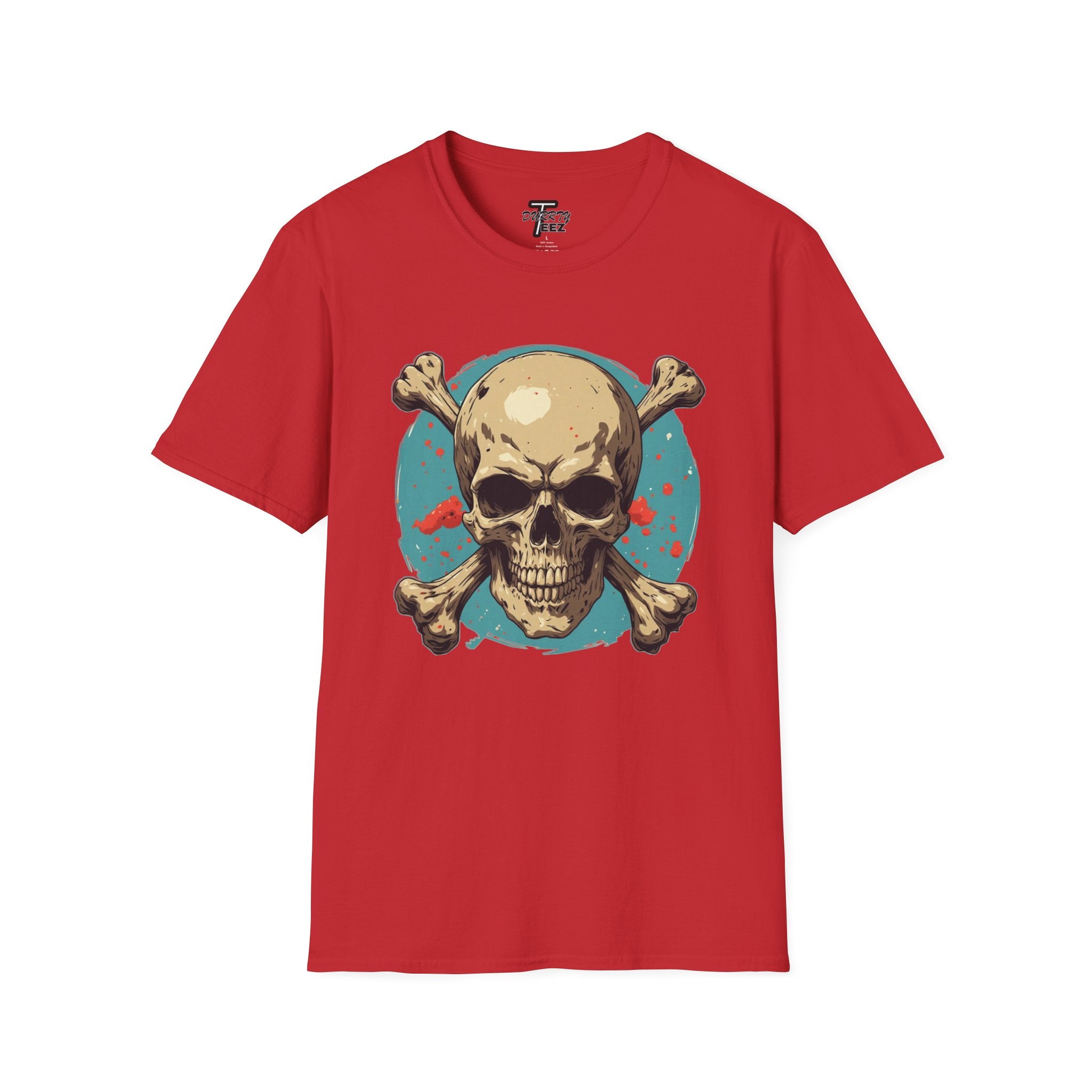"Skull & Crossbones" Retro Pirate Skull Graphic Tee