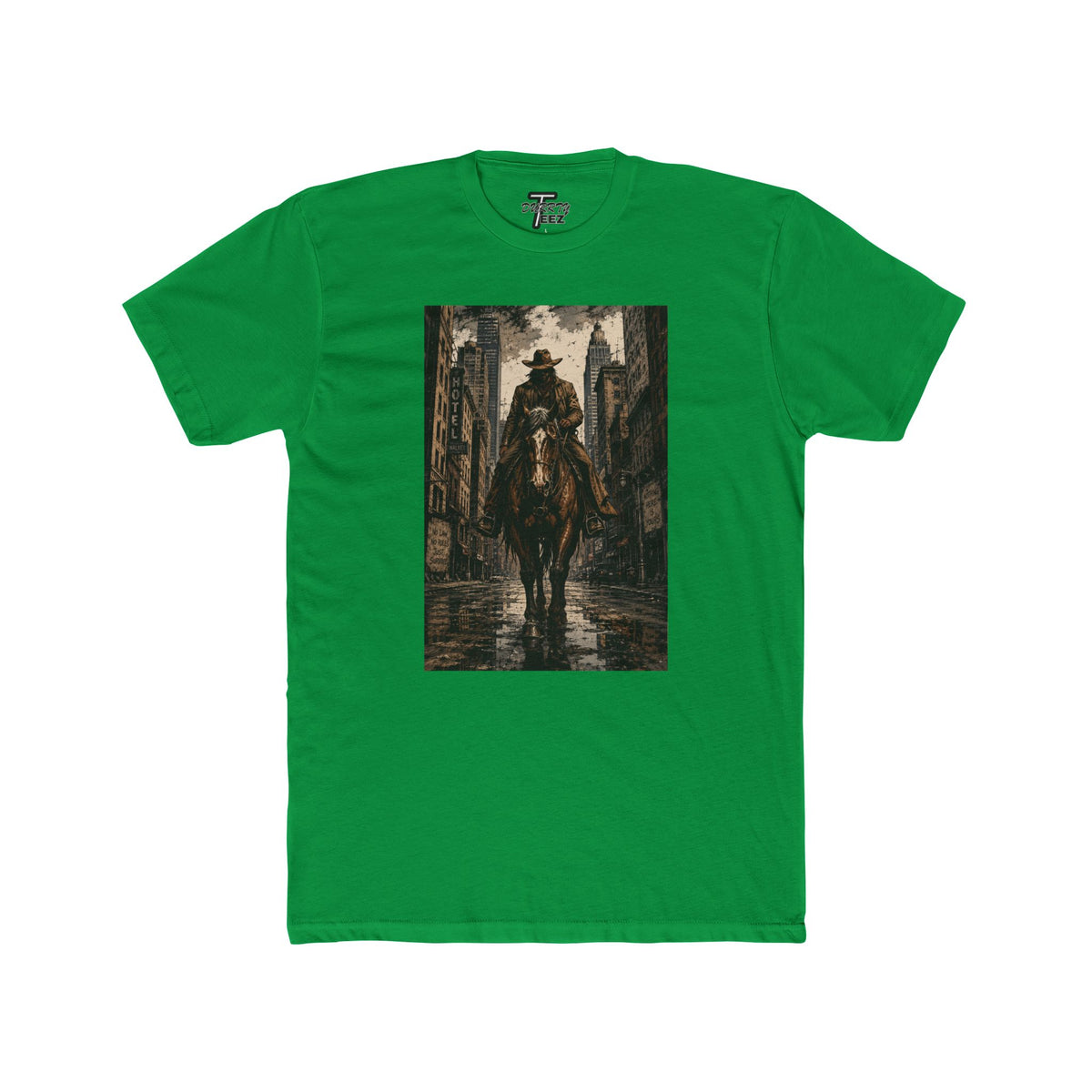 "Urban Cowboy" (No Words) Vintage Western Cowboy City Graphic Tee