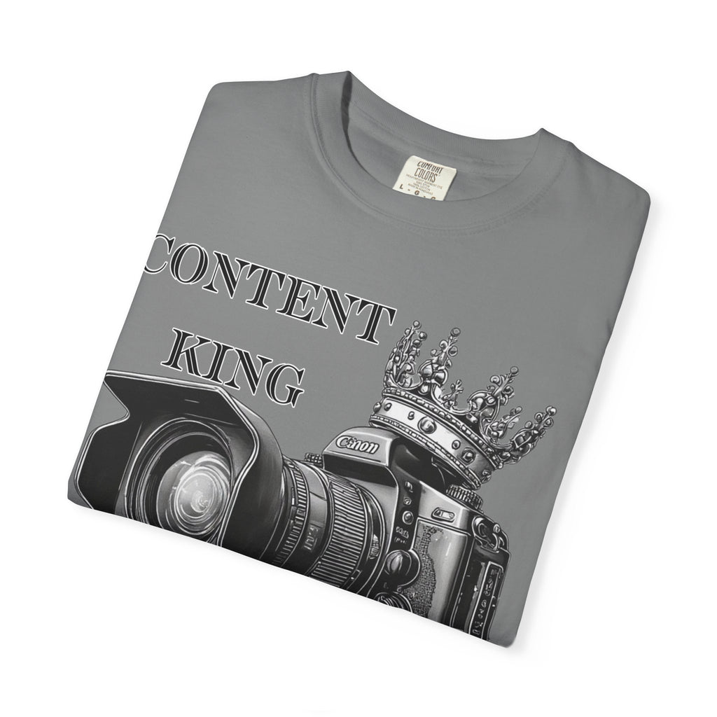 "Content King" Camera Graphic Tee