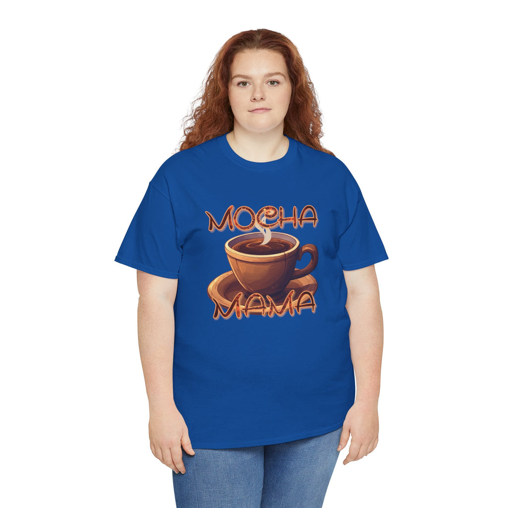 "Mocha Mama" — Coffee Lover Graphic Tee