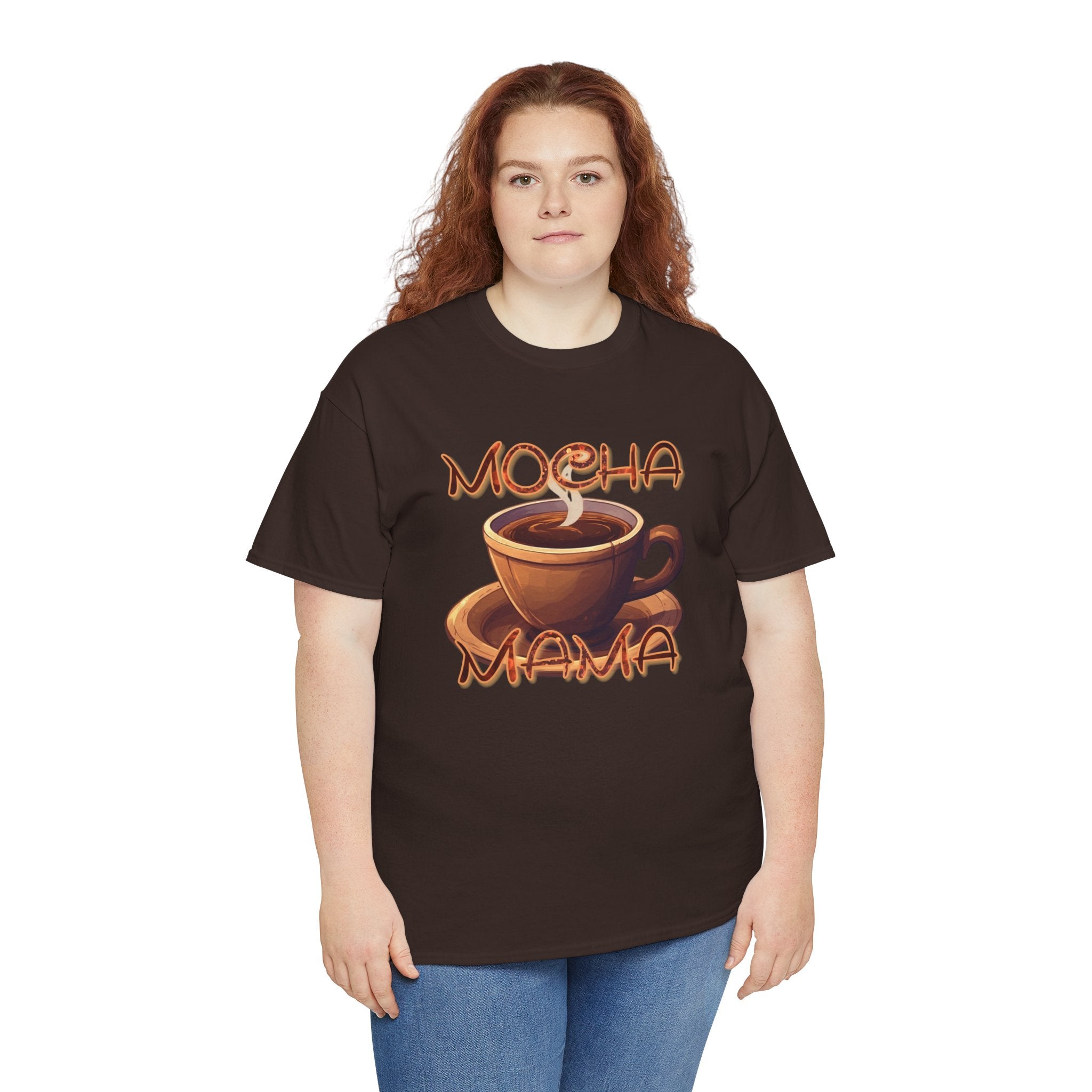 "Mocha Mama" — Coffee Lover Graphic Tee