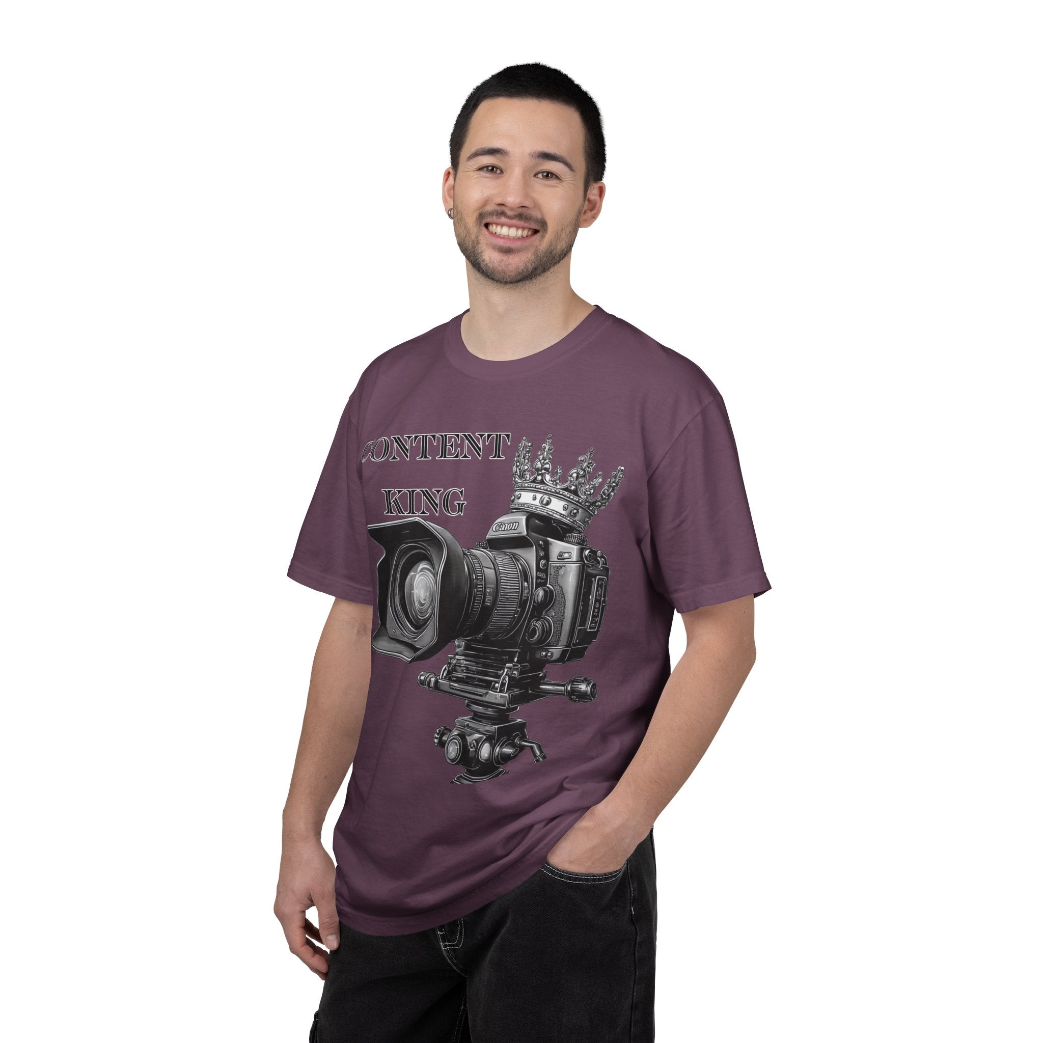 "Content King" Camera Graphic Tee