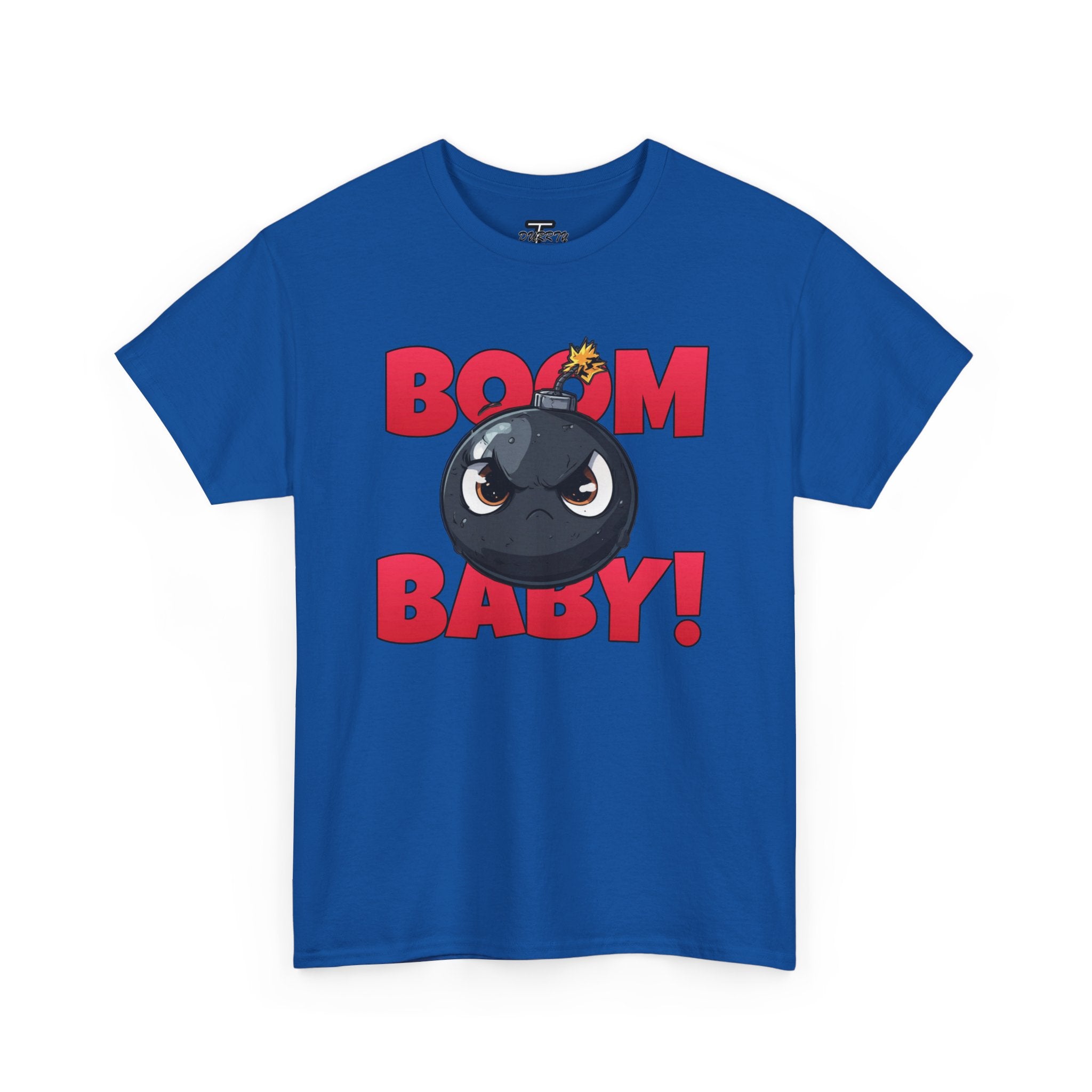"Boom Baby!" Retro Cartoon Bomb Graphic Tee