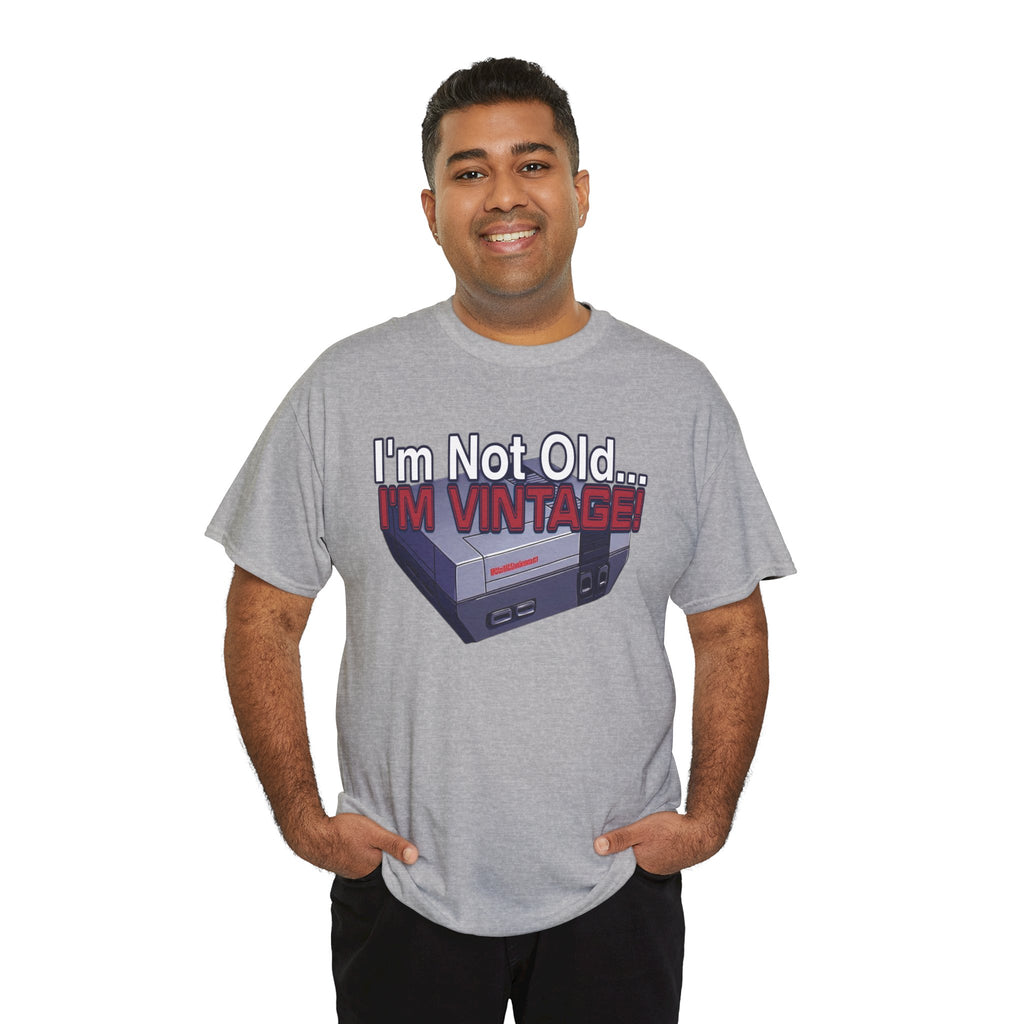 "I'm Not Old... I'm Vintage" Retro Gaming T-Shirt