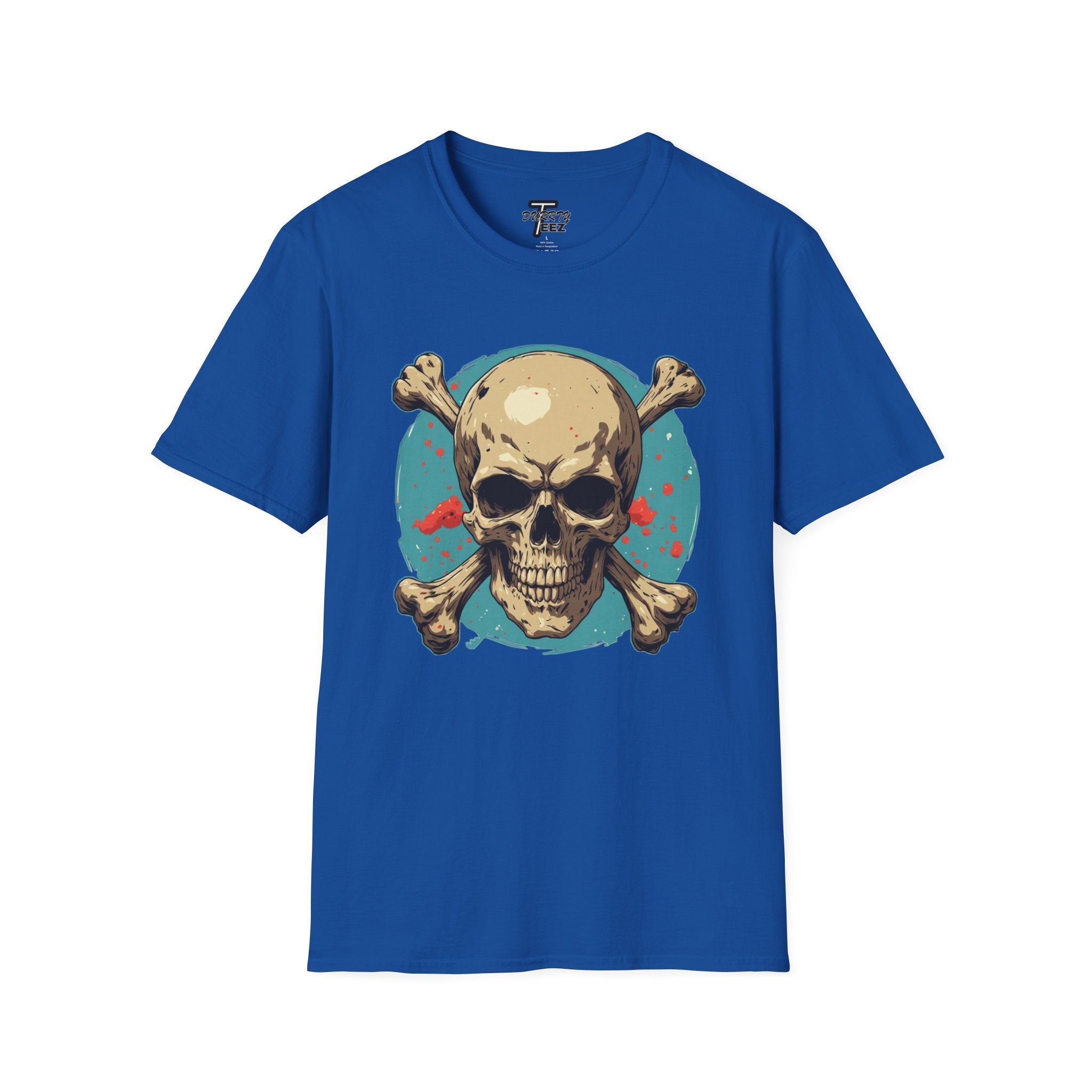 "Skull & Crossbones" Retro Pirate Skull Graphic Tee