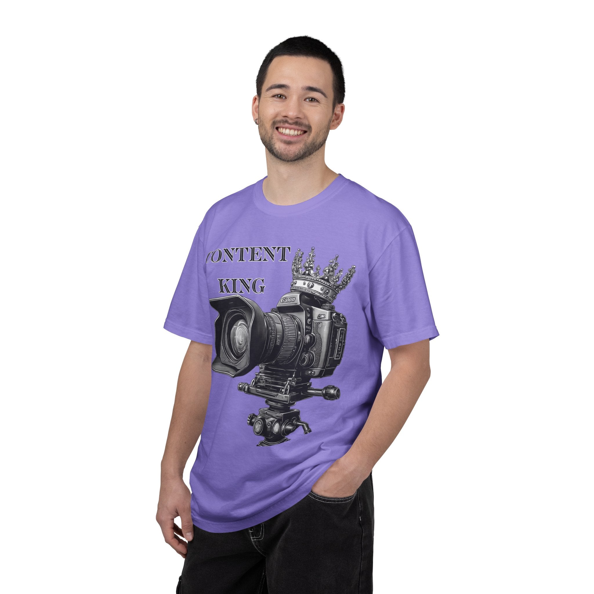 "Content King" Camera Graphic Tee