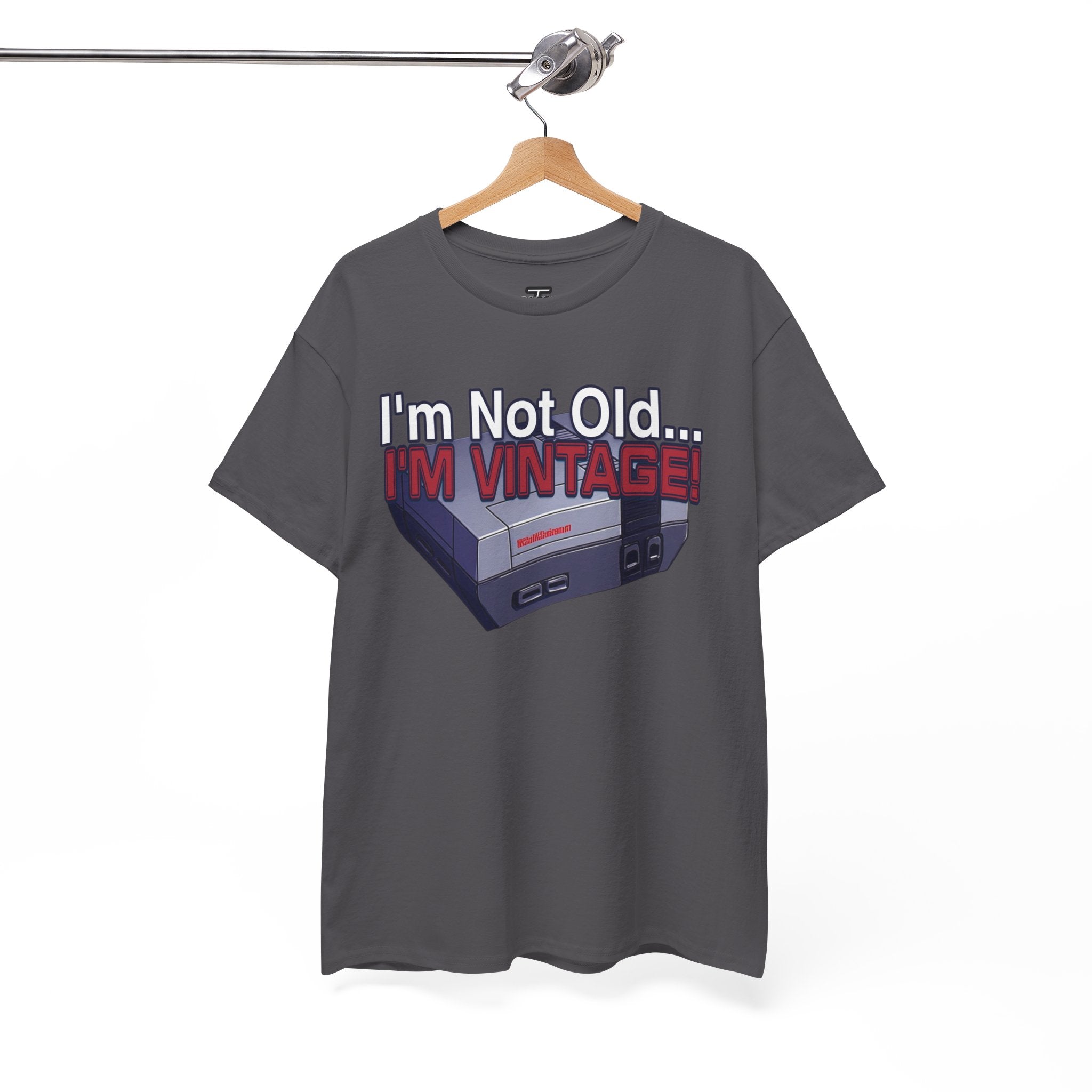 "I'm Not Old... I'm Vintage" Retro Gaming T-Shirt