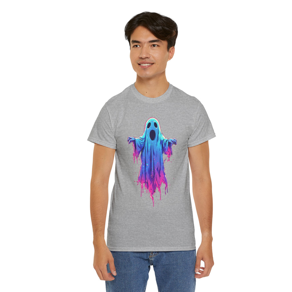 "Ghost Drip" Neon Ghost Graphic Tee