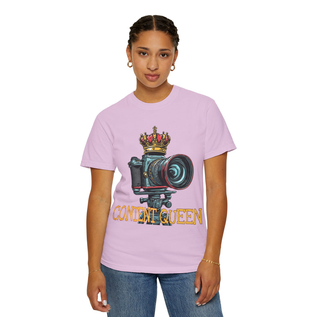"Content Queen" Camera Graphic Tee