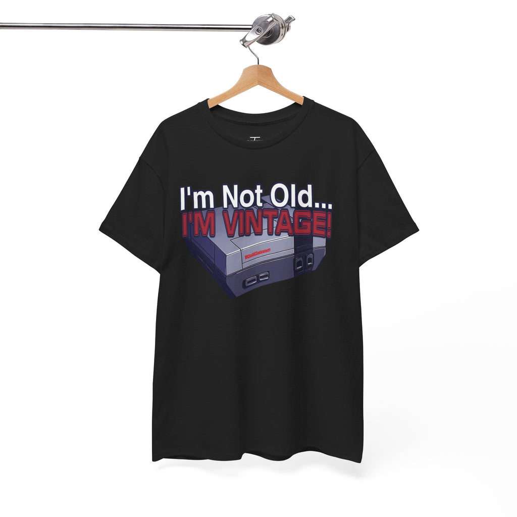 "I'm Not Old... I'm Vintage" Retro Gaming T-Shirt