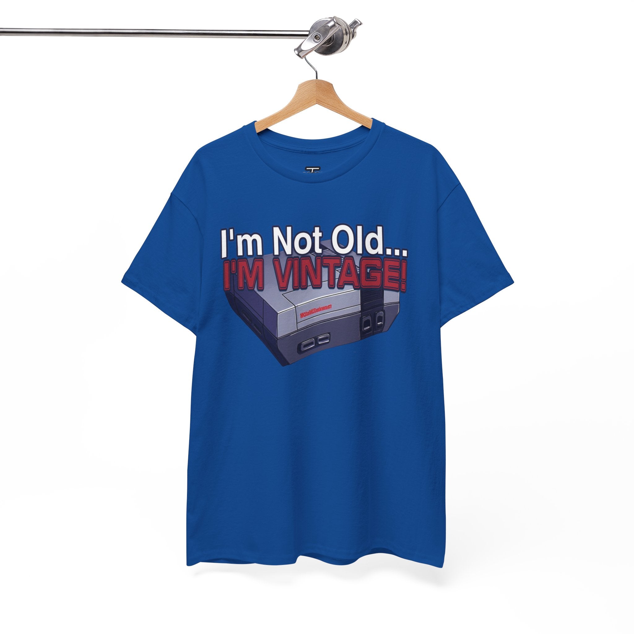 "I'm Not Old... I'm Vintage" Retro Gaming T-Shirt