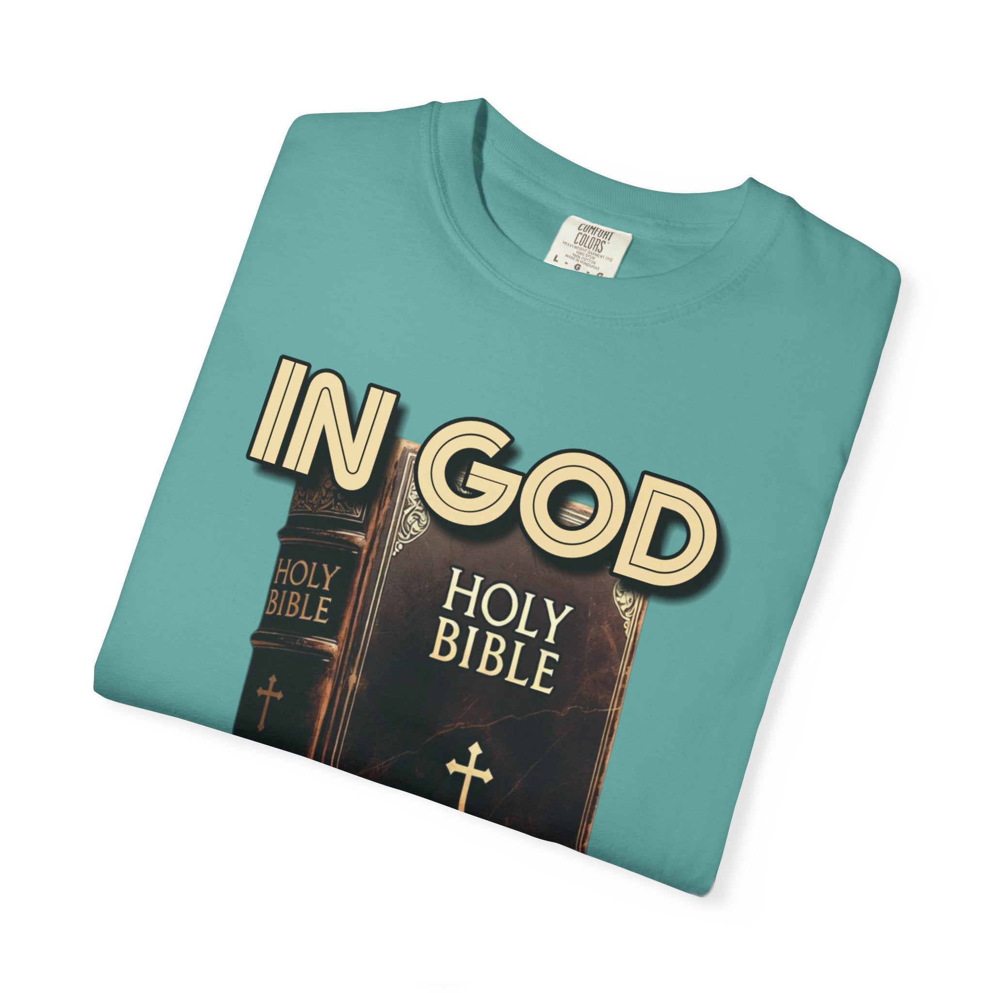 "In God We Trust" Faith Graphic Tee