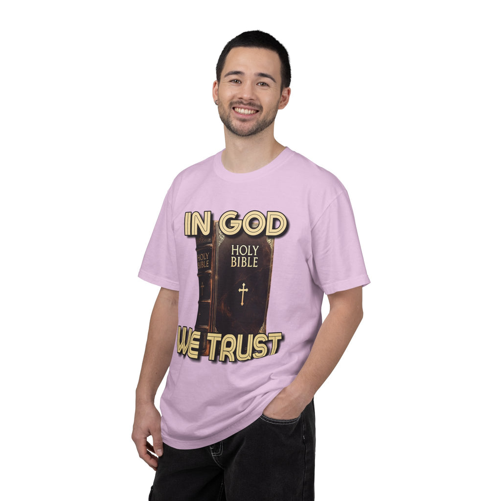 "In God We Trust" Faith Graphic Tee